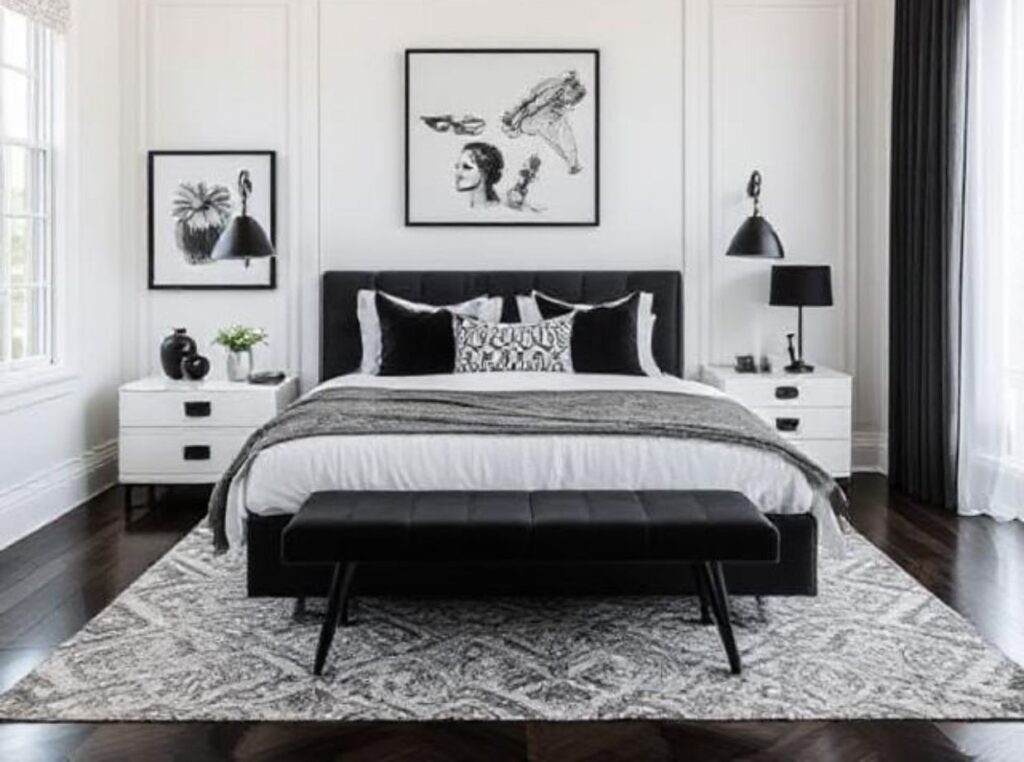 15 Stunning Black and White Bedroom Ideas for a Chic Retreat