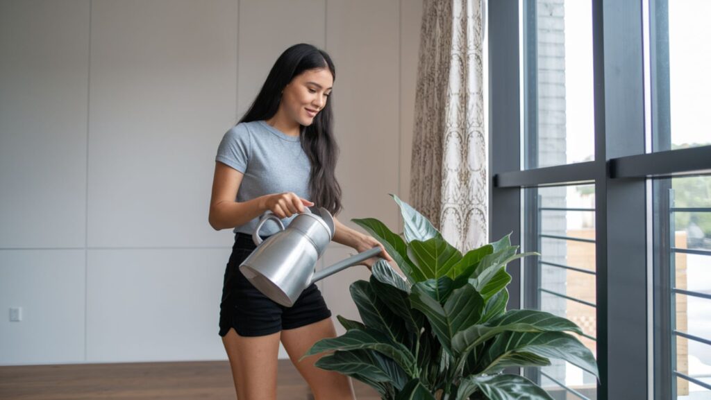 The Art of Watering Indoor Plants