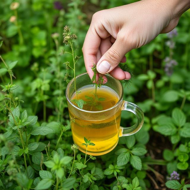 make tea from your garden