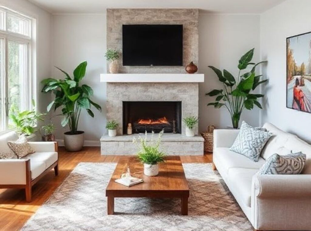 organic living room ideas