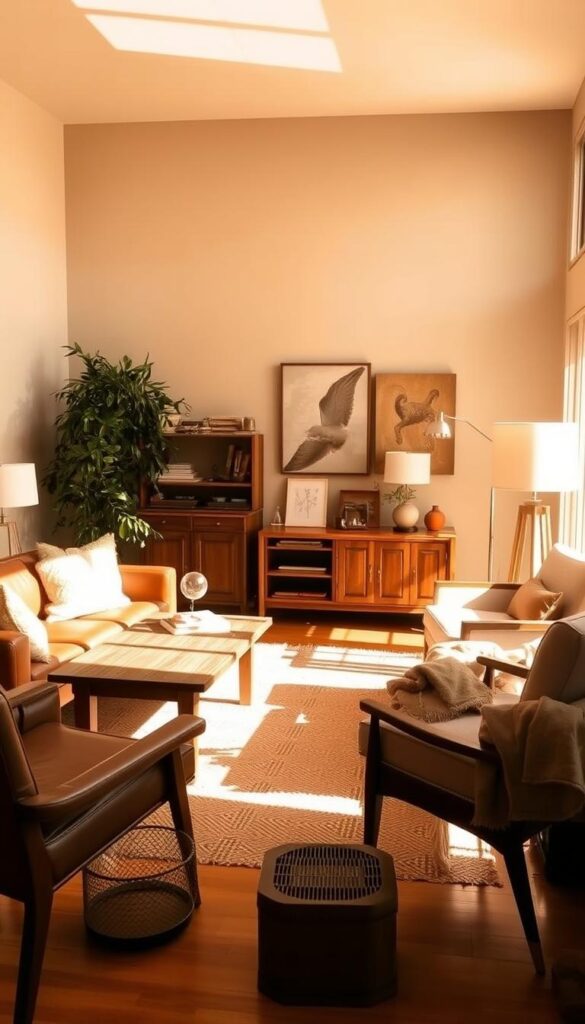 brown furniture decor ideas
